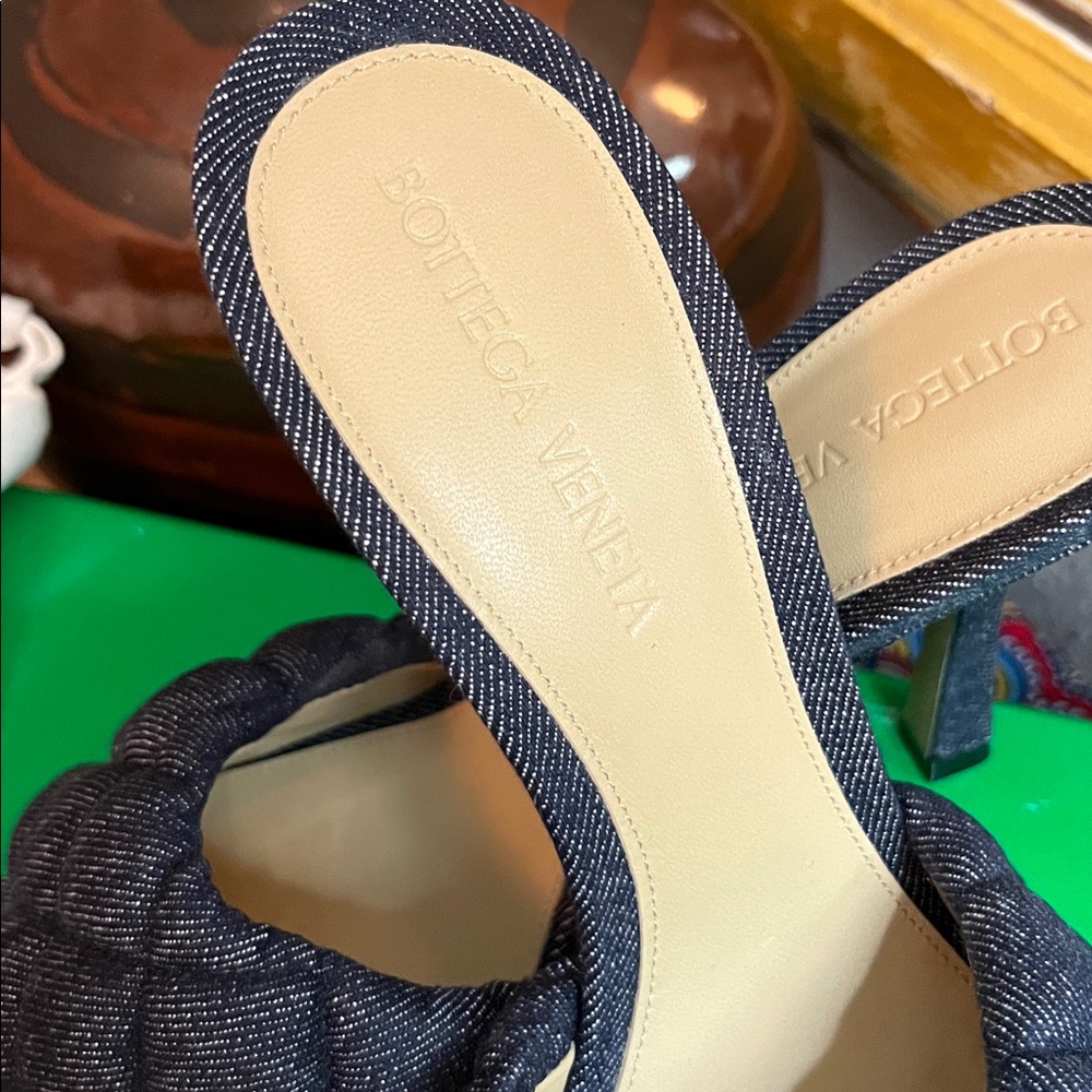 New in box Bottega Veneta
Matelasse Quilted Denim Mule Sandals w/dustbag⭐️ - Picture 6 of 7